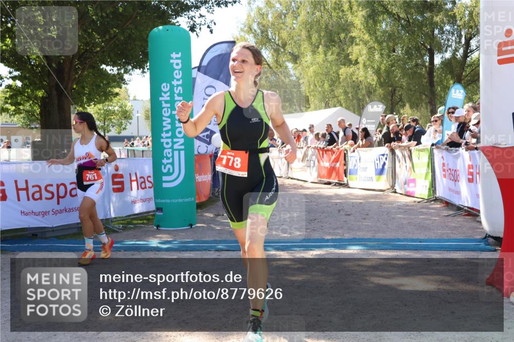 07.09.2025 - 19. Norderstedt Triathlon Zöllner http://msf.ph/oto/8779626 07.09.2025 12:40:18 Ziel 748, 763, 767, 778, 1239 meine-sportfotos.de