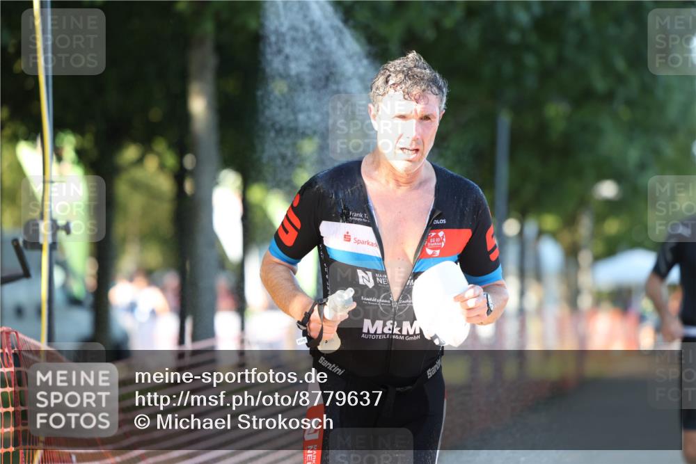 07.09.2025 - 19. Norderstedt Triathlon Michael Strokosch http://msf.ph/oto/8779637 07.09.2025 17:02:39 Laufen 1417 meine-sportfotos.de