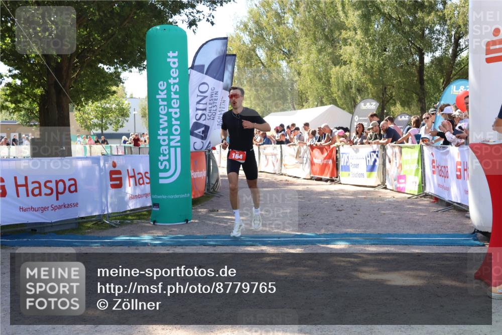 07.09.2025 - 19. Norderstedt Triathlon Zöllner http://msf.ph/oto/8779765 07.09.2025 12:41:56 Ziel 164 meine-sportfotos.de