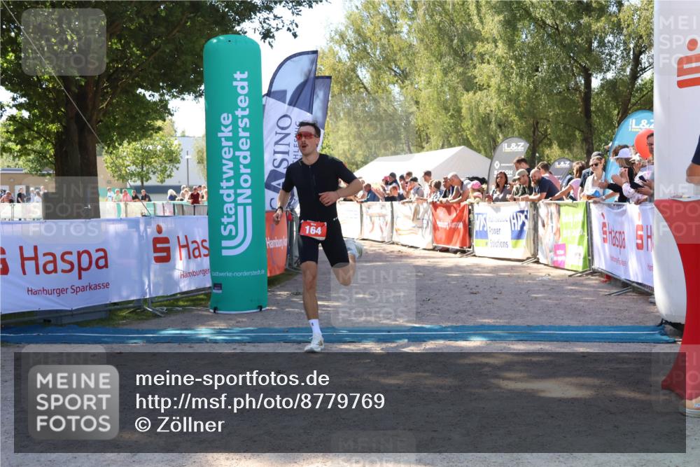 07.09.2025 - 19. Norderstedt Triathlon Zöllner http://msf.ph/oto/8779769 07.09.2025 12:41:57 Ziel 164 meine-sportfotos.de