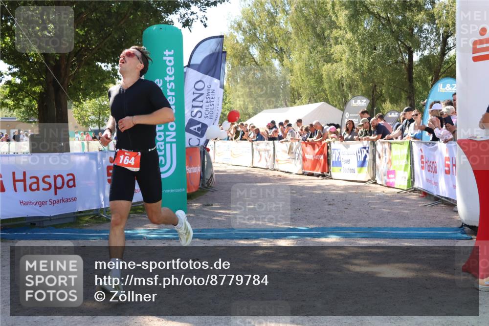07.09.2025 - 19. Norderstedt Triathlon Zöllner http://msf.ph/oto/8779784 07.09.2025 12:41:57 Ziel 164 meine-sportfotos.de