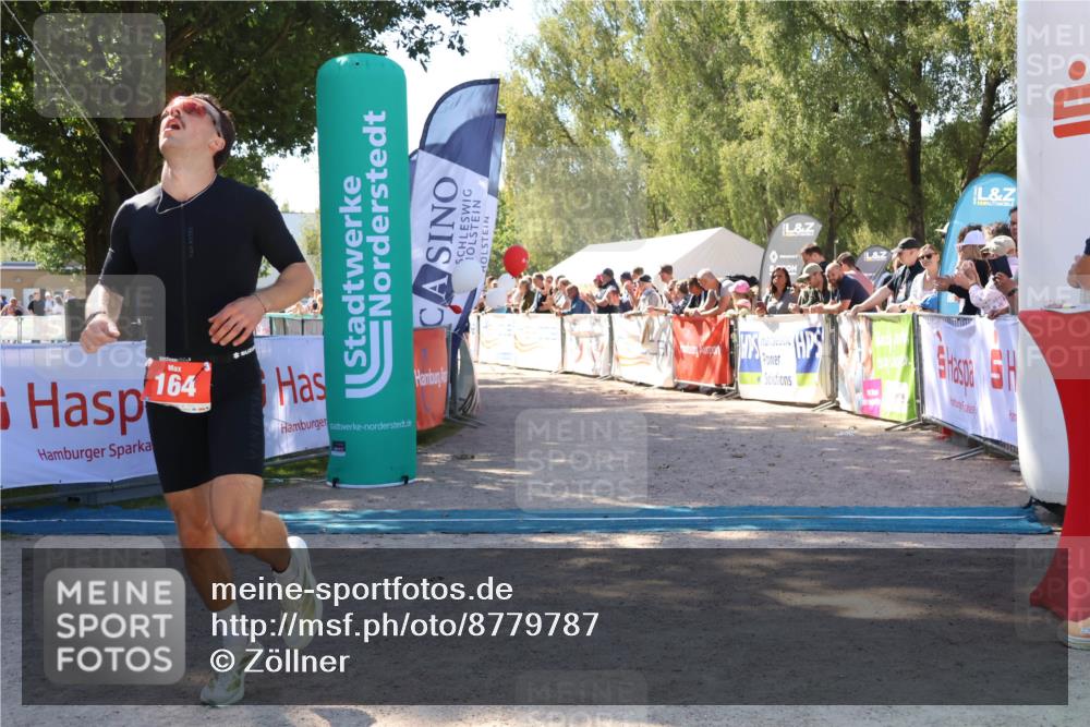 07.09.2025 - 19. Norderstedt Triathlon Zöllner http://msf.ph/oto/8779787 07.09.2025 12:41:57 Ziel 164 meine-sportfotos.de