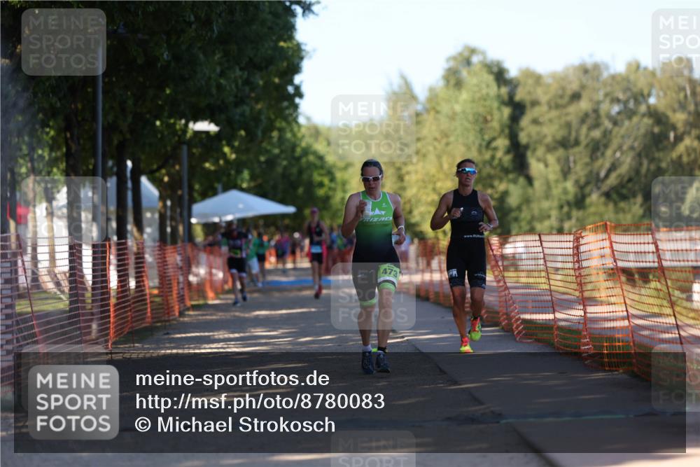 07.09.2025 - 19. Norderstedt Triathlon Michael Strokosch http://msf.ph/oto/8780083 07.09.2025 16:01:53 Laufen 469, 473 meine-sportfotos.de