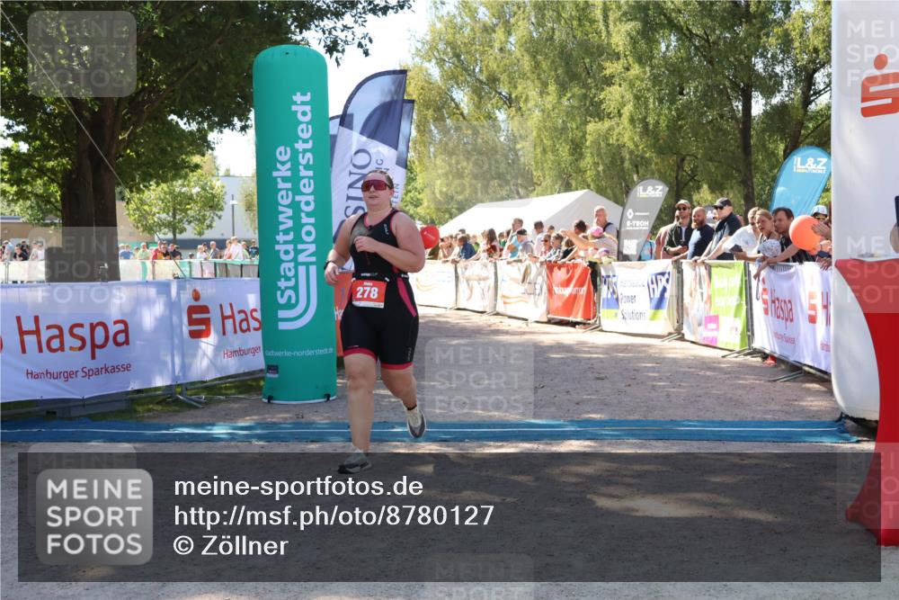 07.09.2025 - 19. Norderstedt Triathlon Zöllner http://msf.ph/oto/8780127 07.09.2025 12:46:59 Ziel 278, 838 meine-sportfotos.de