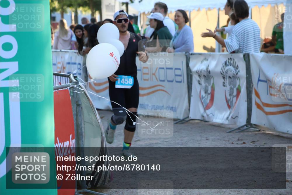 07.09.2025 - 19. Norderstedt Triathlon Zöllner http://msf.ph/oto/8780140 07.09.2025 17:35:00 Ziel 1458 meine-sportfotos.de