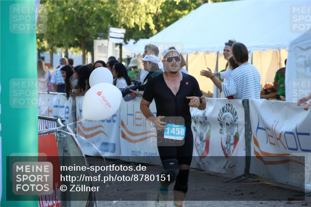 07.09.2025 - 19. Norderstedt Triathlon Zöllner http://msf.ph/oto/8780151 07.09.2025 17:35:00 Ziel 1458 meine-sportfotos.de