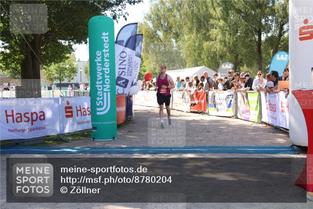 07.09.2025 - 19. Norderstedt Triathlon Zöllner http://msf.ph/oto/8780204 07.09.2025 12:48:13 Ziel 857 meine-sportfotos.de