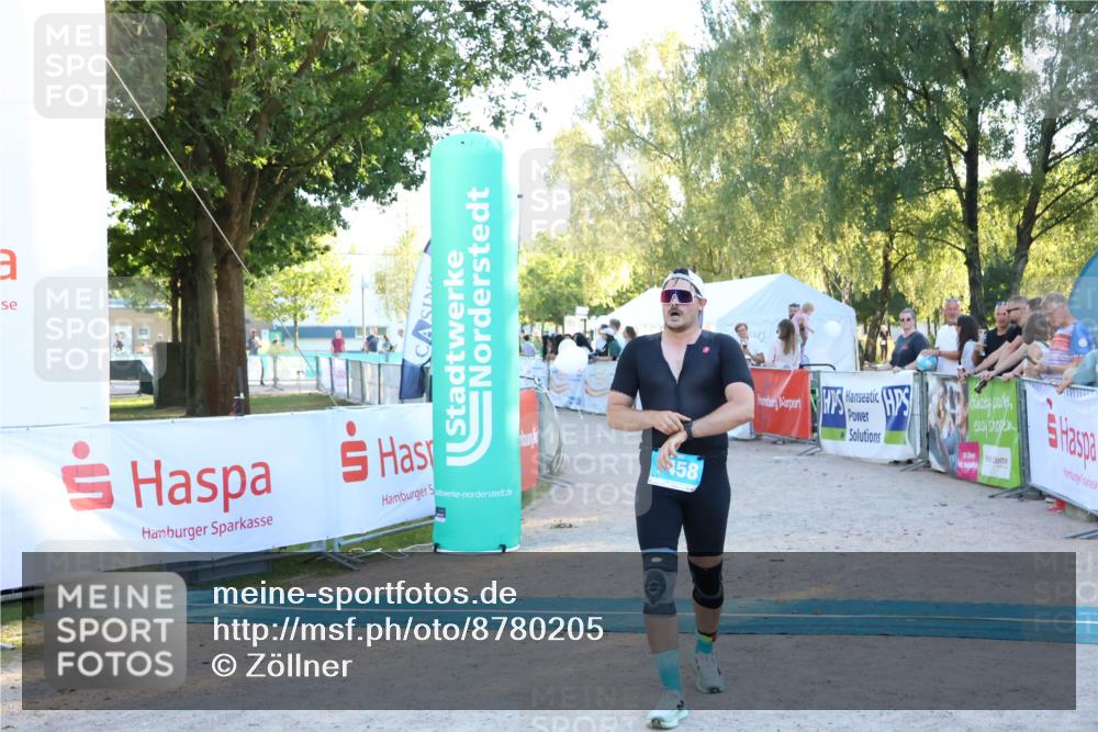 07.09.2025 - 19. Norderstedt Triathlon Zöllner http://msf.ph/oto/8780205 07.09.2025 17:35:04 Ziel 1458 meine-sportfotos.de