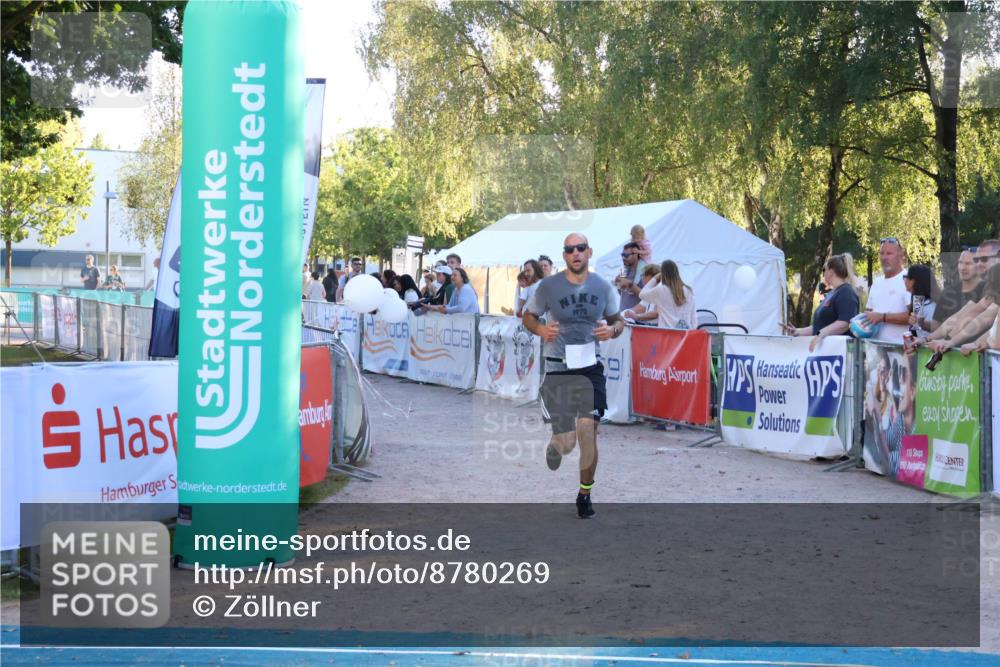 07.09.2025 - 19. Norderstedt Triathlon Zöllner http://msf.ph/oto/8780269 07.09.2025 17:35:13 Ziel 925 meine-sportfotos.de