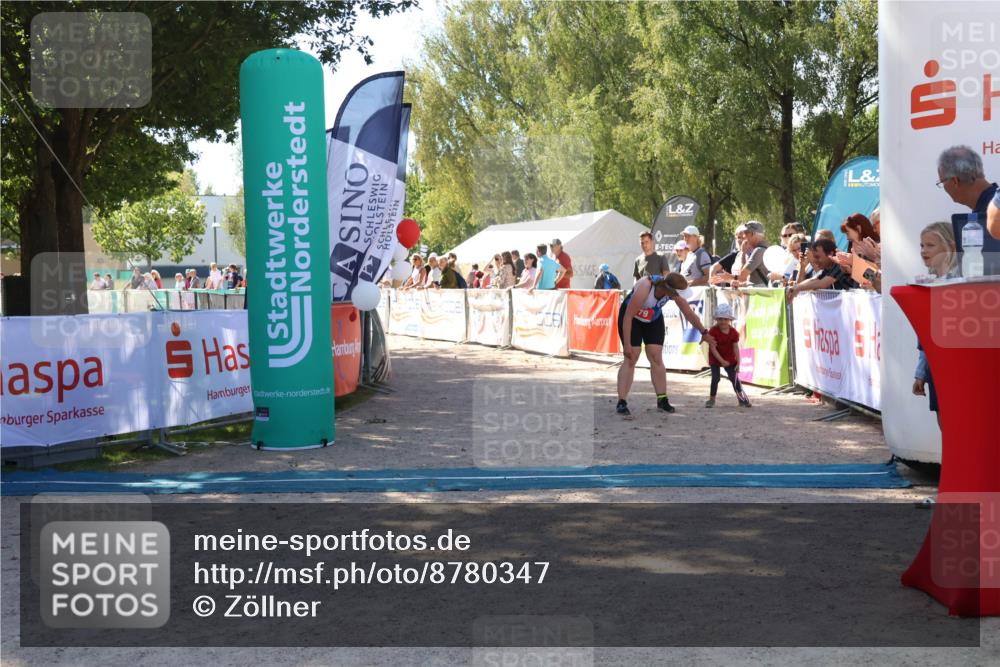 07.09.2025 - 19. Norderstedt Triathlon Zöllner http://msf.ph/oto/8780347 07.09.2025 12:50:13 Ziel 779 meine-sportfotos.de