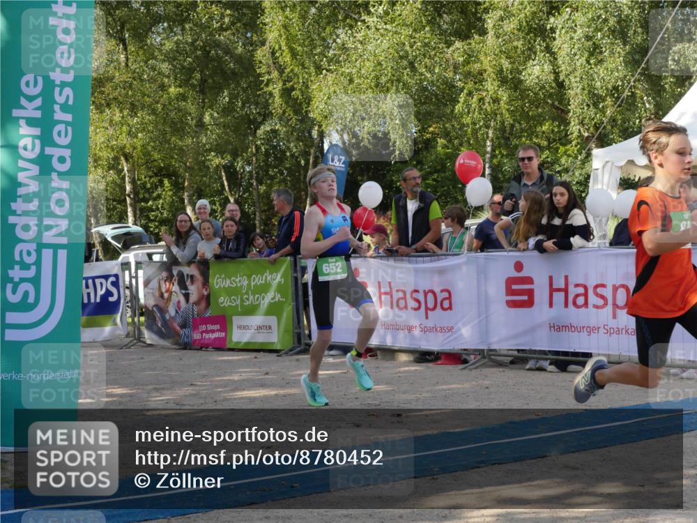 07.09.2025 - 19. Norderstedt Triathlon Zöllner http://msf.ph/oto/8780452 07.09.2025 10:52:52 Ziel 84, 652 meine-sportfotos.de