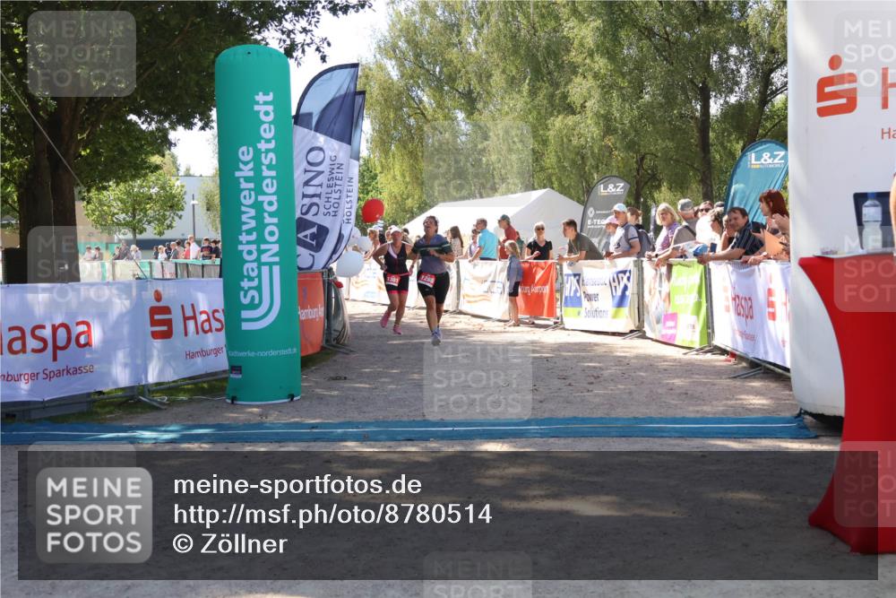 07.09.2025 - 19. Norderstedt Triathlon Zöllner http://msf.ph/oto/8780514 07.09.2025 12:50:42 Ziel 1286, 1381 meine-sportfotos.de