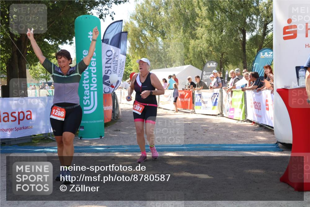 07.09.2025 - 19. Norderstedt Triathlon Zöllner http://msf.ph/oto/8780587 07.09.2025 12:50:46 Ziel 1286, 1381 meine-sportfotos.de
