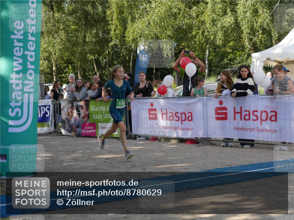 07.09.2025 - 19. Norderstedt Triathlon Zöllner http://msf.ph/oto/8780629 07.09.2025 10:54:27 Ziel 93, 118 meine-sportfotos.de