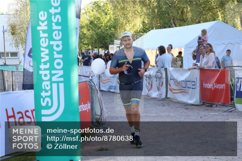 07.09.2025 - 19. Norderstedt Triathlon Zöllner http://msf.ph/oto/8780638 07.09.2025 17:36:09 Ziel 1476 meine-sportfotos.de