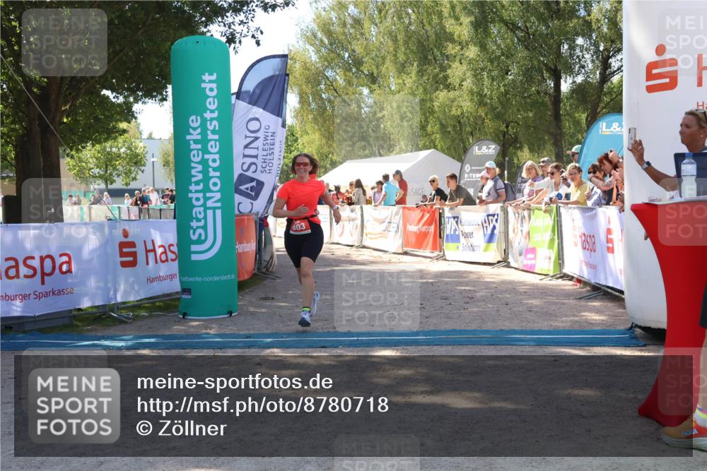 07.09.2025 - 19. Norderstedt Triathlon Zöllner http://msf.ph/oto/8780718 07.09.2025 12:51:21 Ziel 803 meine-sportfotos.de