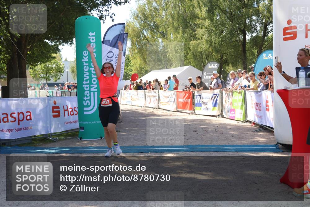 07.09.2025 - 19. Norderstedt Triathlon Zöllner http://msf.ph/oto/8780730 07.09.2025 12:51:21 Ziel 803 meine-sportfotos.de