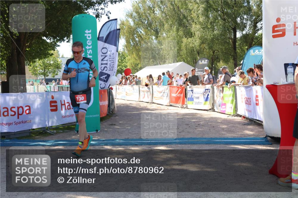 07.09.2025 - 19. Norderstedt Triathlon Zöllner http://msf.ph/oto/8780962 07.09.2025 12:52:14 Ziel 730 meine-sportfotos.de