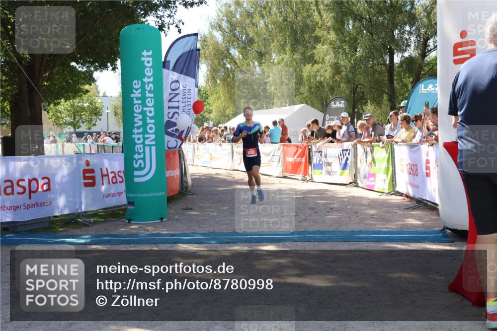 07.09.2025 - 19. Norderstedt Triathlon Zöllner http://msf.ph/oto/8780998 07.09.2025 12:52:30 Ziel 856 meine-sportfotos.de