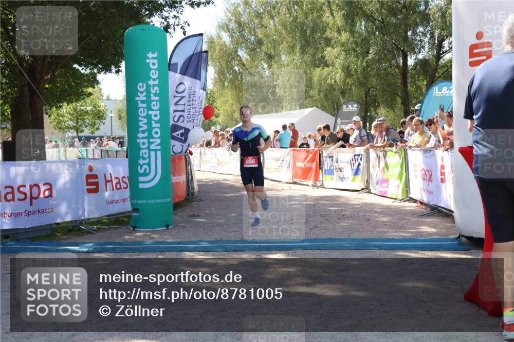 07.09.2025 - 19. Norderstedt Triathlon Zöllner http://msf.ph/oto/8781005 07.09.2025 12:52:31 Ziel 856 meine-sportfotos.de