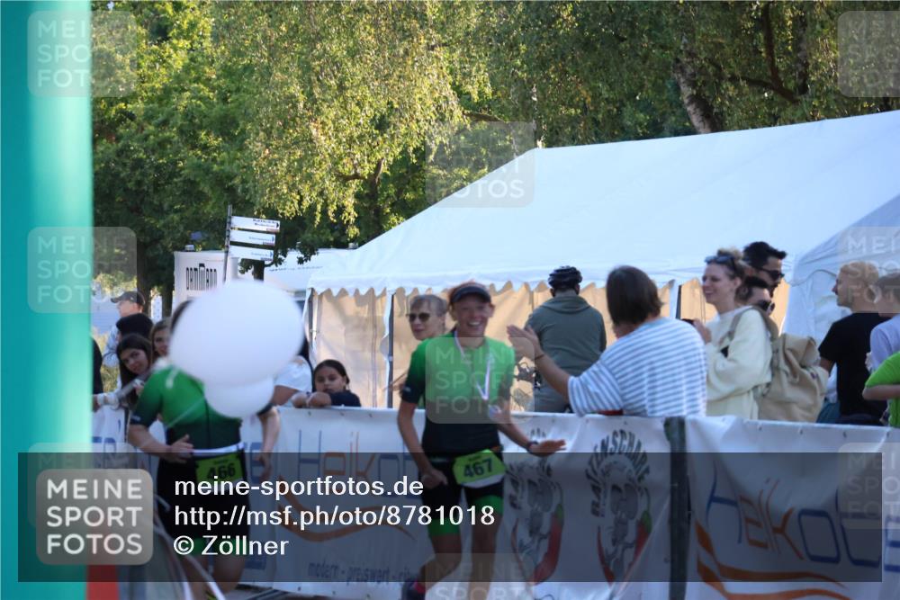 07.09.2025 - 19. Norderstedt Triathlon Zöllner http://msf.ph/oto/8781018 07.09.2025 17:38:27 Ziel 466 meine-sportfotos.de