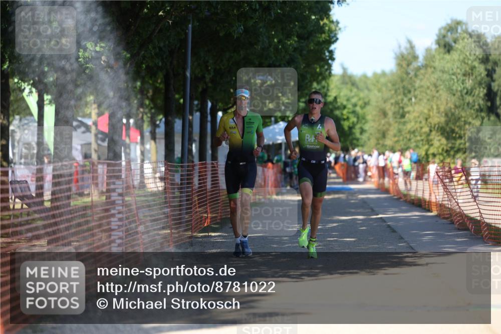 07.09.2025 - 19. Norderstedt Triathlon Michael Strokosch http://msf.ph/oto/8781022 07.09.2025 15:02:30 Laufen 1032 meine-sportfotos.de