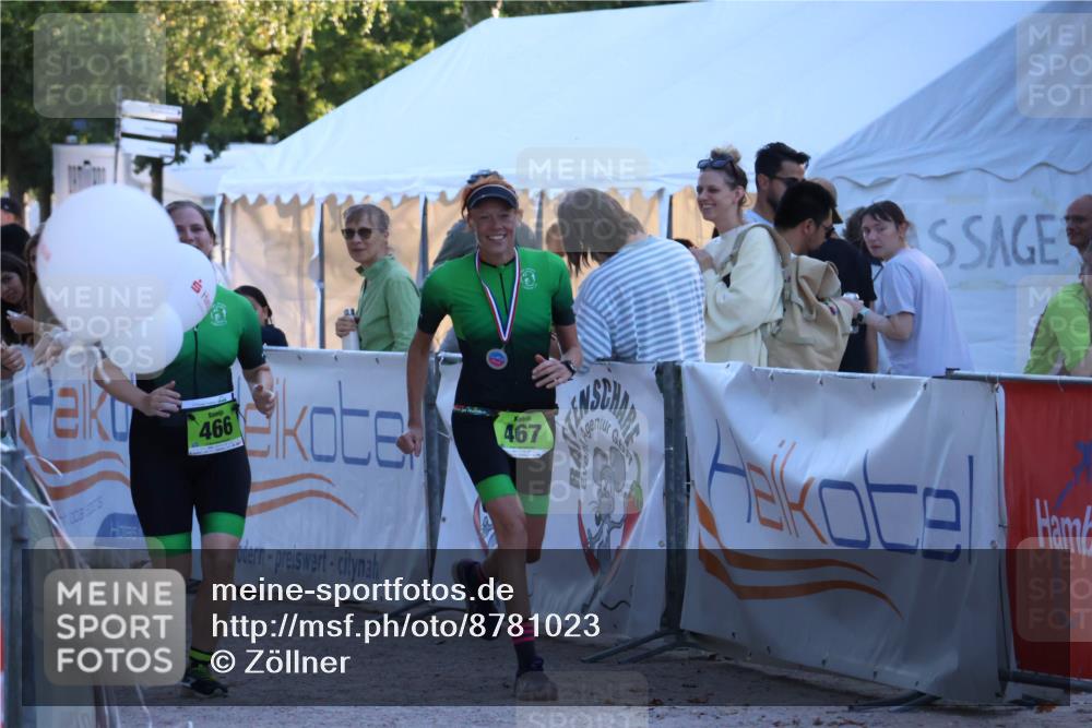 07.09.2025 - 19. Norderstedt Triathlon Zöllner http://msf.ph/oto/8781023 07.09.2025 17:38:27 Ziel 466 meine-sportfotos.de