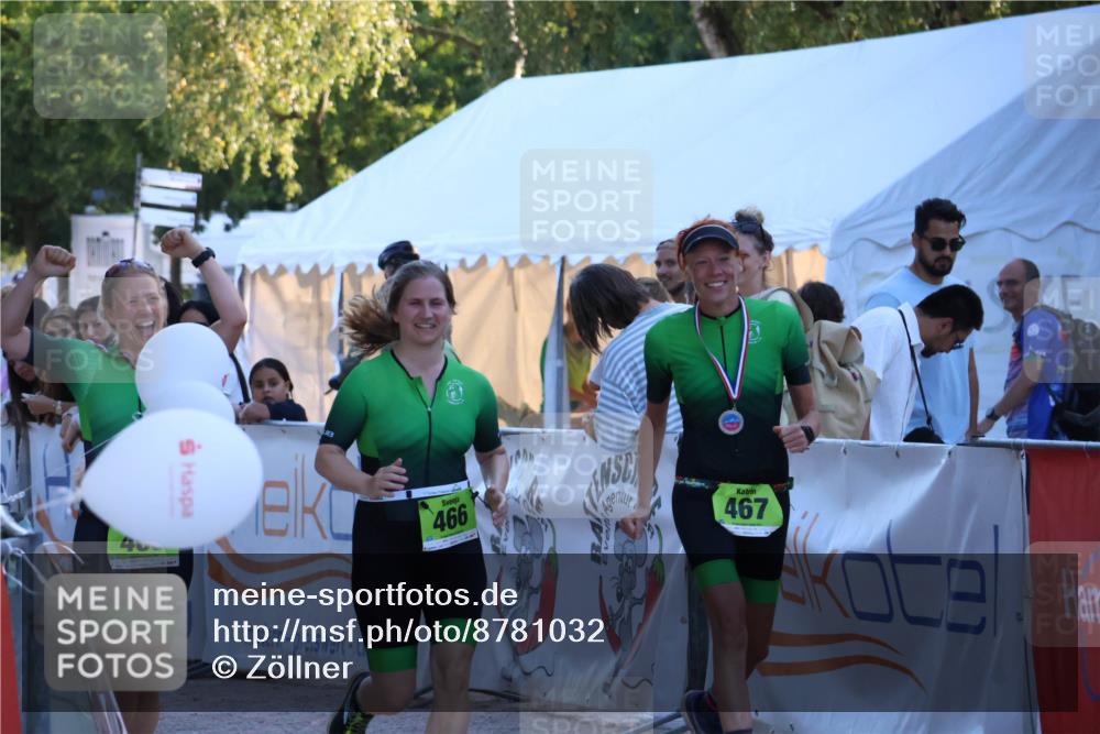 07.09.2025 - 19. Norderstedt Triathlon Zöllner http://msf.ph/oto/8781032 07.09.2025 17:38:28 Ziel 466 meine-sportfotos.de