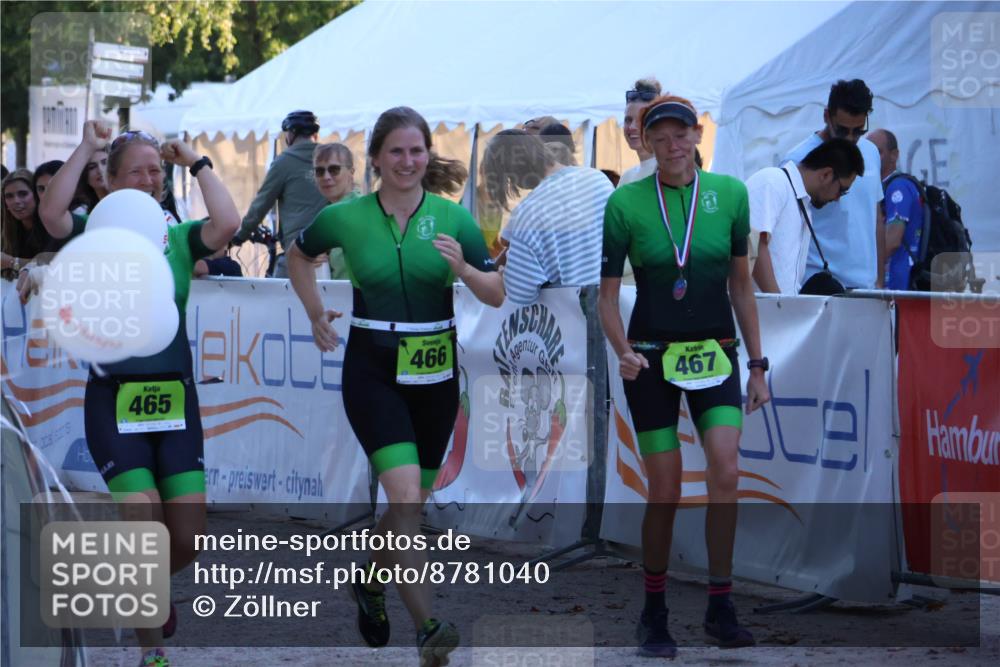 07.09.2025 - 19. Norderstedt Triathlon Zöllner http://msf.ph/oto/8781040 07.09.2025 17:38:28 Ziel 466 meine-sportfotos.de