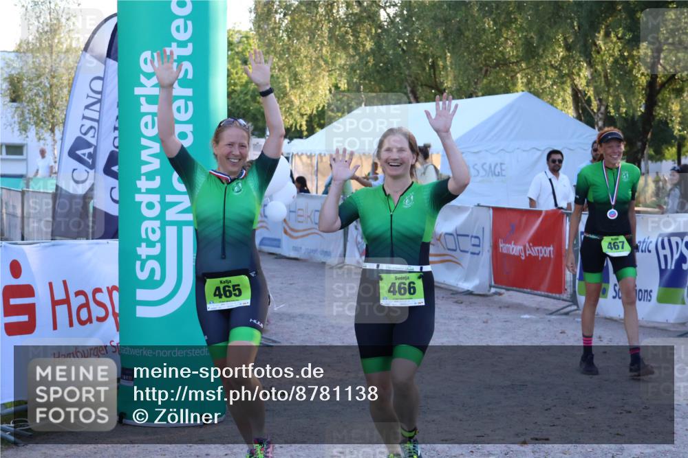 07.09.2025 - 19. Norderstedt Triathlon Zöllner http://msf.ph/oto/8781138 07.09.2025 17:38:32 Ziel 466 meine-sportfotos.de