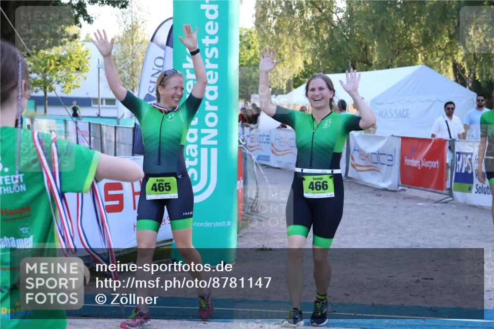 07.09.2025 - 19. Norderstedt Triathlon Zöllner http://msf.ph/oto/8781147 07.09.2025 17:38:32 Ziel 466 meine-sportfotos.de