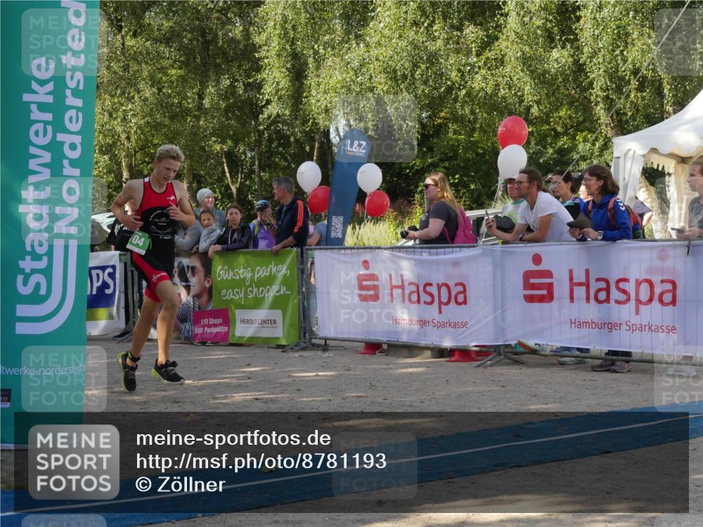 07.09.2025 - 19. Norderstedt Triathlon Zöllner http://msf.ph/oto/8781193 07.09.2025 10:57:16 Ziel 104 meine-sportfotos.de
