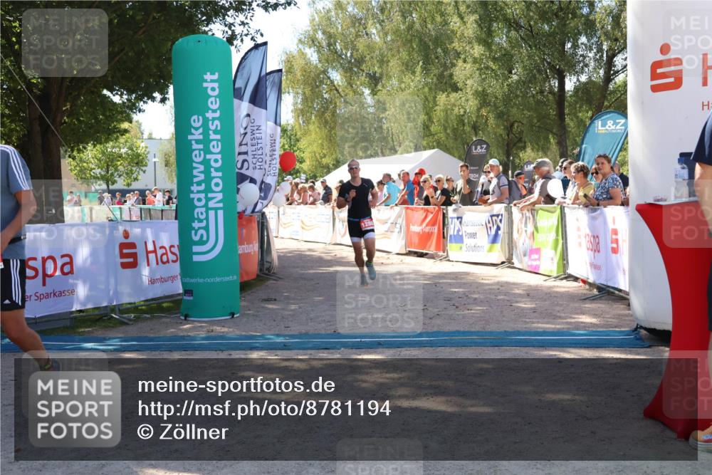 07.09.2025 - 19. Norderstedt Triathlon Zöllner http://msf.ph/oto/8781194 07.09.2025 12:54:00 Ziel 192, 1280 meine-sportfotos.de