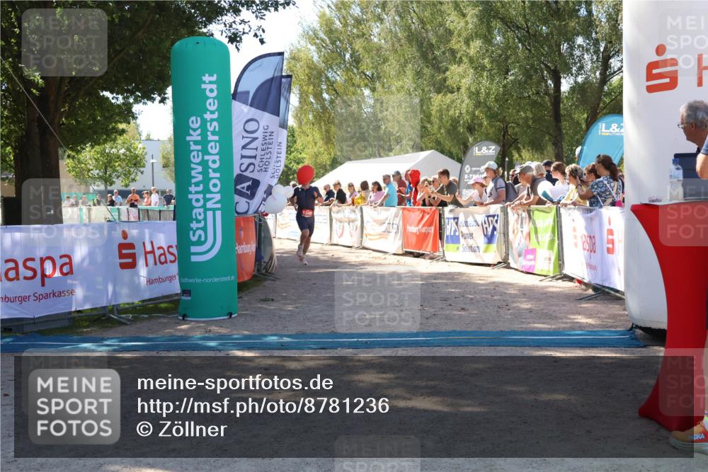 07.09.2025 - 19. Norderstedt Triathlon Zöllner http://msf.ph/oto/8781236 07.09.2025 12:54:58 Ziel 1346 meine-sportfotos.de