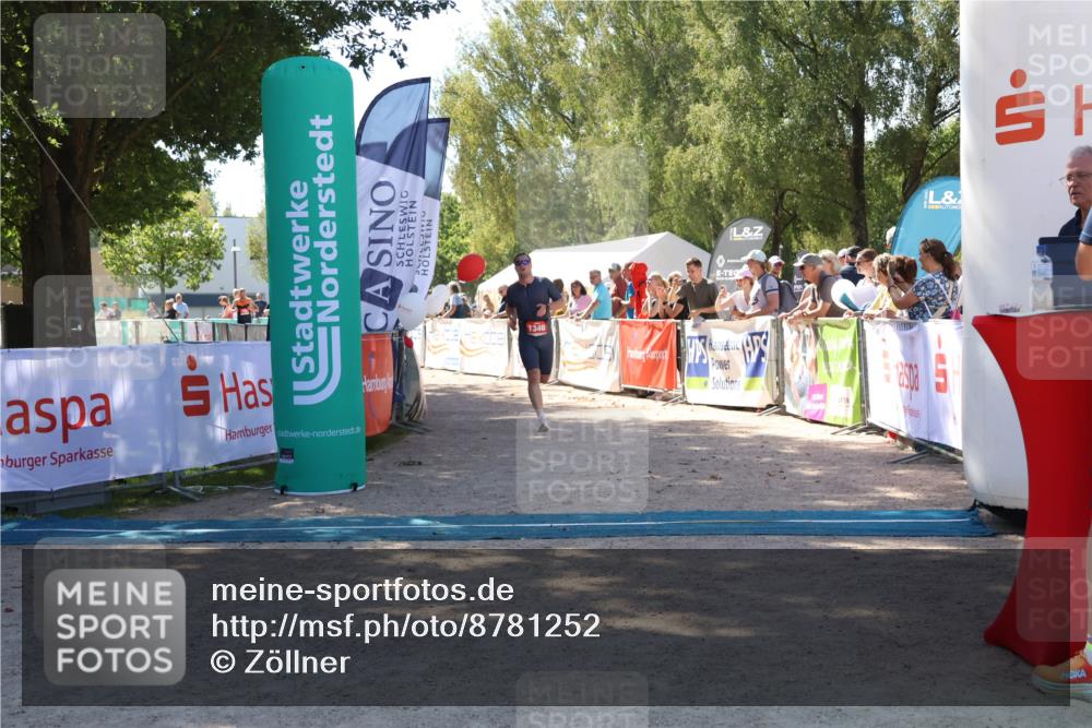 07.09.2025 - 19. Norderstedt Triathlon Zöllner http://msf.ph/oto/8781252 07.09.2025 12:54:59 Ziel 1346 meine-sportfotos.de