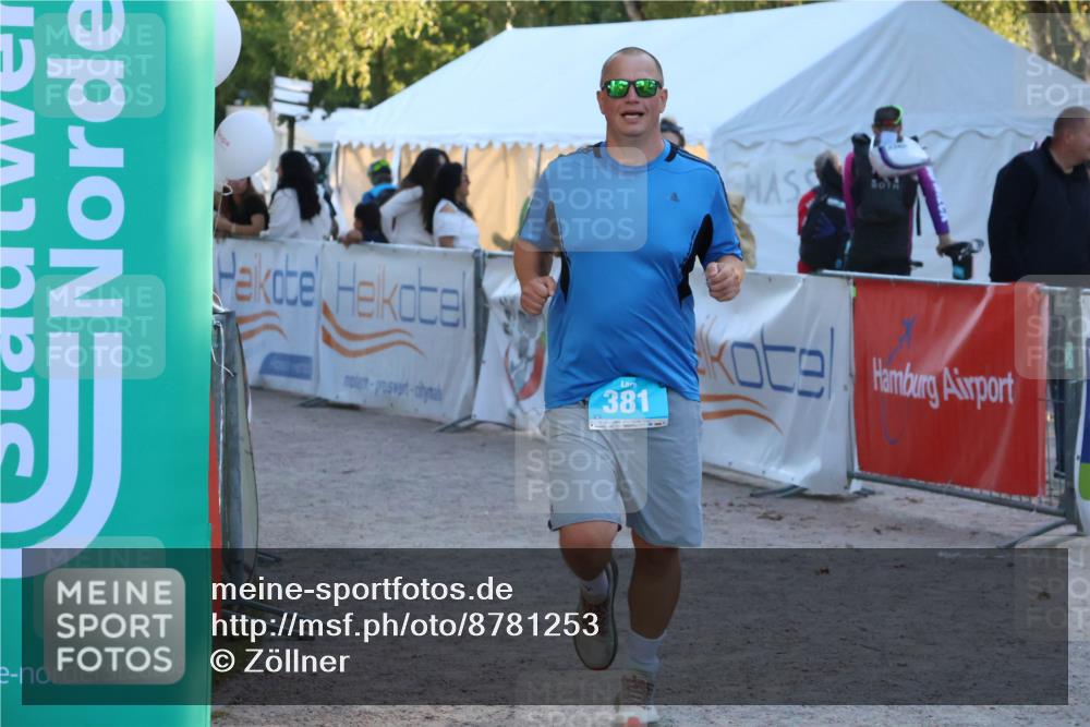 07.09.2025 - 19. Norderstedt Triathlon Zöllner http://msf.ph/oto/8781253 07.09.2025 17:39:16 Ziel 381 meine-sportfotos.de