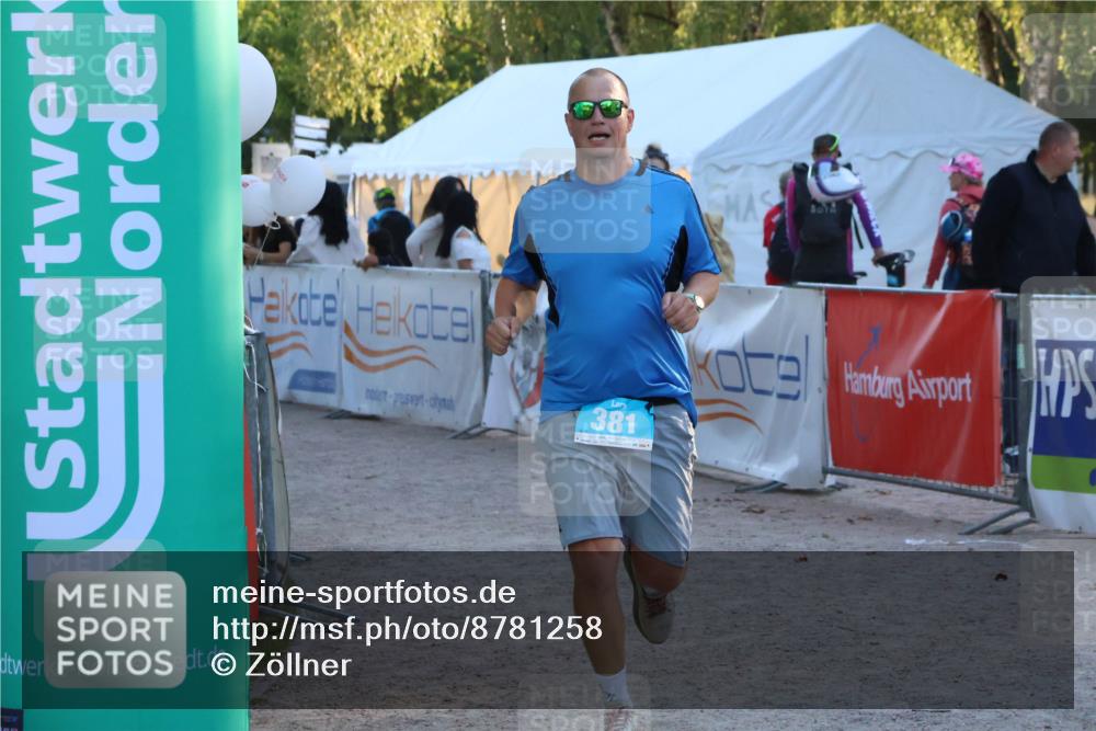 07.09.2025 - 19. Norderstedt Triathlon Zöllner http://msf.ph/oto/8781258 07.09.2025 17:39:17 Ziel 381 meine-sportfotos.de