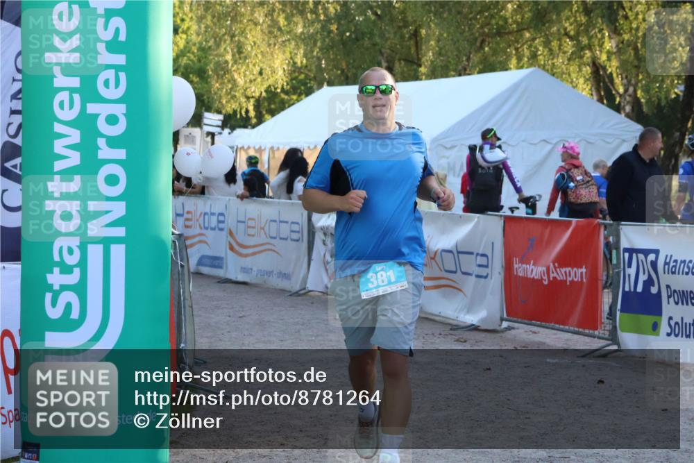 07.09.2025 - 19. Norderstedt Triathlon Zöllner http://msf.ph/oto/8781264 07.09.2025 17:39:17 Ziel 381 meine-sportfotos.de