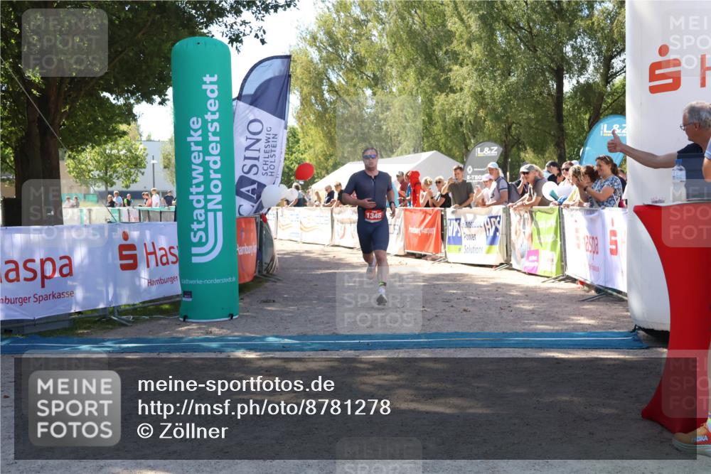 07.09.2025 - 19. Norderstedt Triathlon Zöllner http://msf.ph/oto/8781278 07.09.2025 12:55:00 Ziel 1346 meine-sportfotos.de