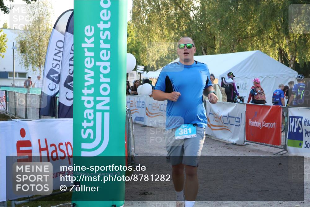 07.09.2025 - 19. Norderstedt Triathlon Zöllner http://msf.ph/oto/8781282 07.09.2025 17:39:18 Ziel 381 meine-sportfotos.de