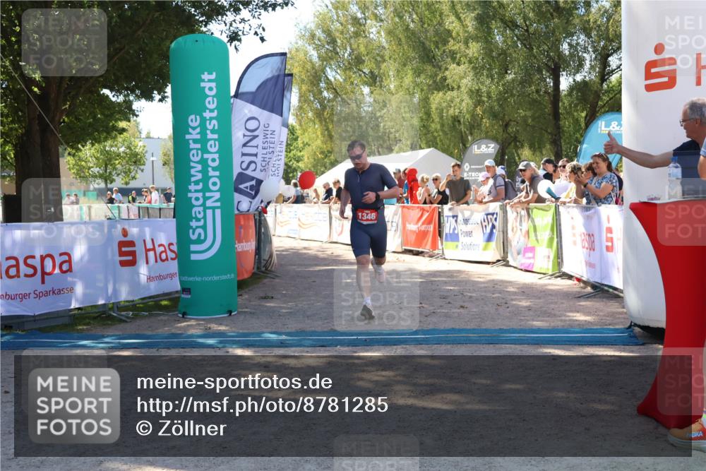 07.09.2025 - 19. Norderstedt Triathlon Zöllner http://msf.ph/oto/8781285 07.09.2025 12:55:00 Ziel 1346 meine-sportfotos.de