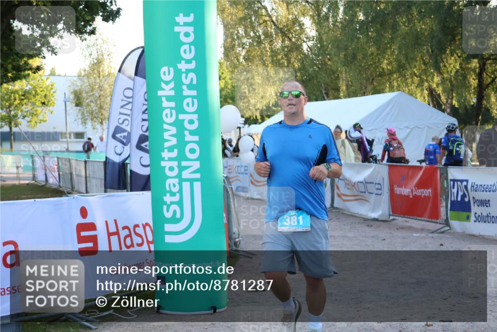 07.09.2025 - 19. Norderstedt Triathlon Zöllner http://msf.ph/oto/8781287 07.09.2025 17:39:18 Ziel 381 meine-sportfotos.de
