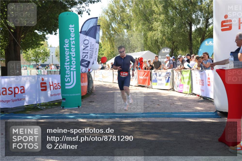07.09.2025 - 19. Norderstedt Triathlon Zöllner http://msf.ph/oto/8781290 07.09.2025 12:55:00 Ziel 1346 meine-sportfotos.de