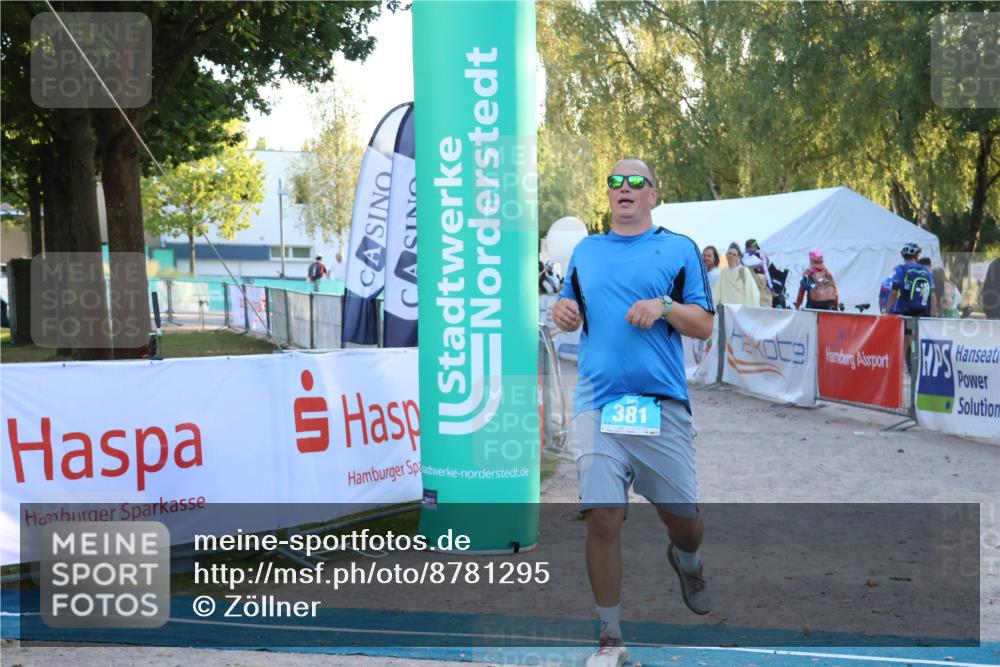 07.09.2025 - 19. Norderstedt Triathlon Zöllner http://msf.ph/oto/8781295 07.09.2025 17:39:18 Ziel 381 meine-sportfotos.de