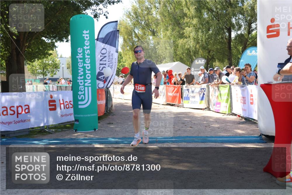 07.09.2025 - 19. Norderstedt Triathlon Zöllner http://msf.ph/oto/8781300 07.09.2025 12:55:01 Ziel 1346 meine-sportfotos.de