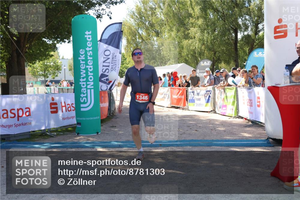 07.09.2025 - 19. Norderstedt Triathlon Zöllner http://msf.ph/oto/8781303 07.09.2025 12:55:01 Ziel 1346 meine-sportfotos.de