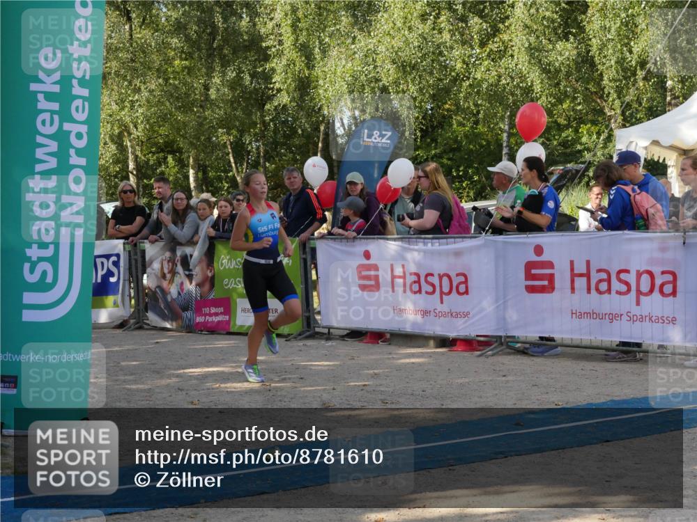 07.09.2025 - 19. Norderstedt Triathlon Zöllner http://msf.ph/oto/8781610 07.09.2025 10:58:37 Ziel 57, 643, 693 meine-sportfotos.de