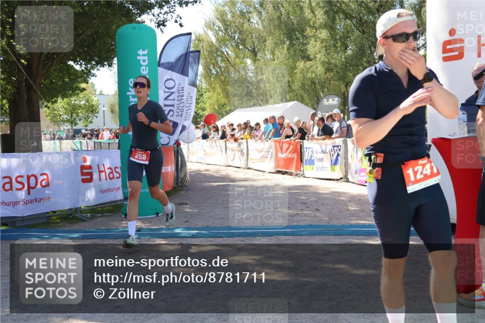 07.09.2025 - 19. Norderstedt Triathlon Zöllner http://msf.ph/oto/8781711 07.09.2025 12:57:25 Ziel 258, 850 meine-sportfotos.de
