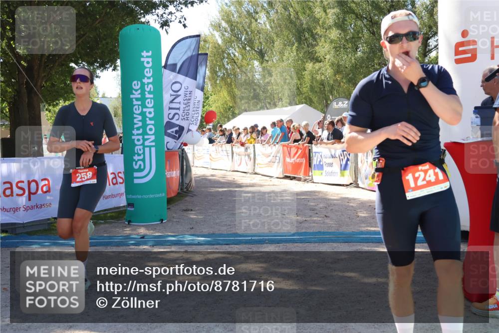 07.09.2025 - 19. Norderstedt Triathlon Zöllner http://msf.ph/oto/8781716 07.09.2025 12:57:26 Ziel 258 meine-sportfotos.de