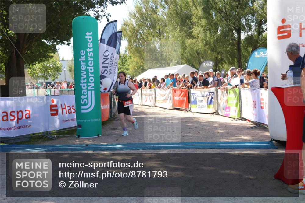 07.09.2025 - 19. Norderstedt Triathlon Zöllner http://msf.ph/oto/8781793 07.09.2025 12:57:44 Ziel 259, 898, 1231 meine-sportfotos.de